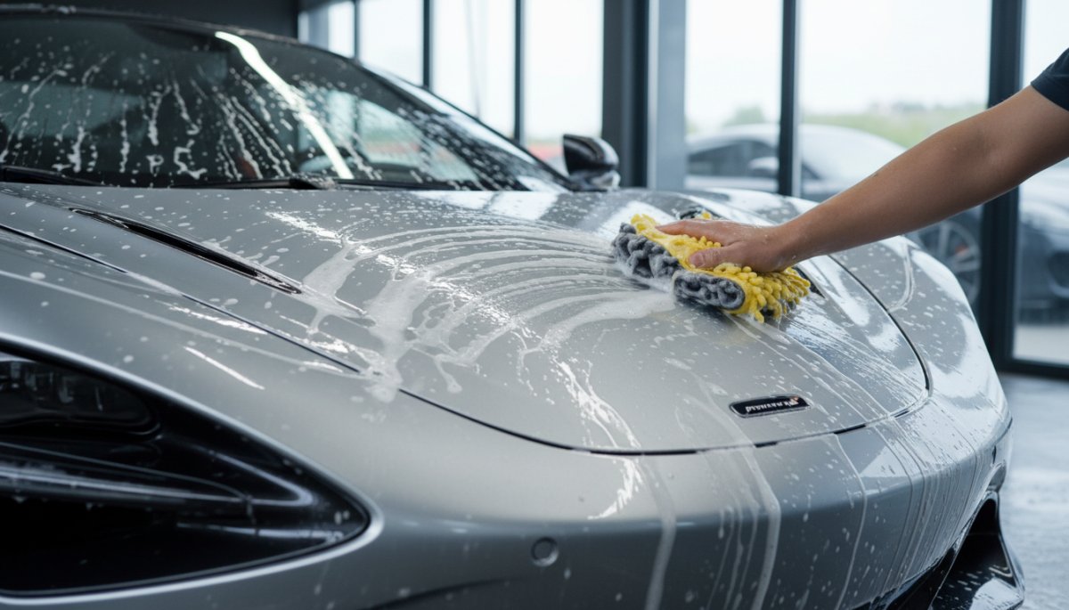 雨天走行後の洗車とメンテナンス