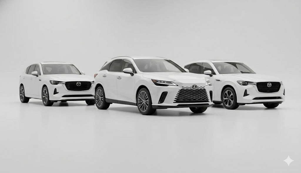 レクサスrx マツダ・CX-60との比較