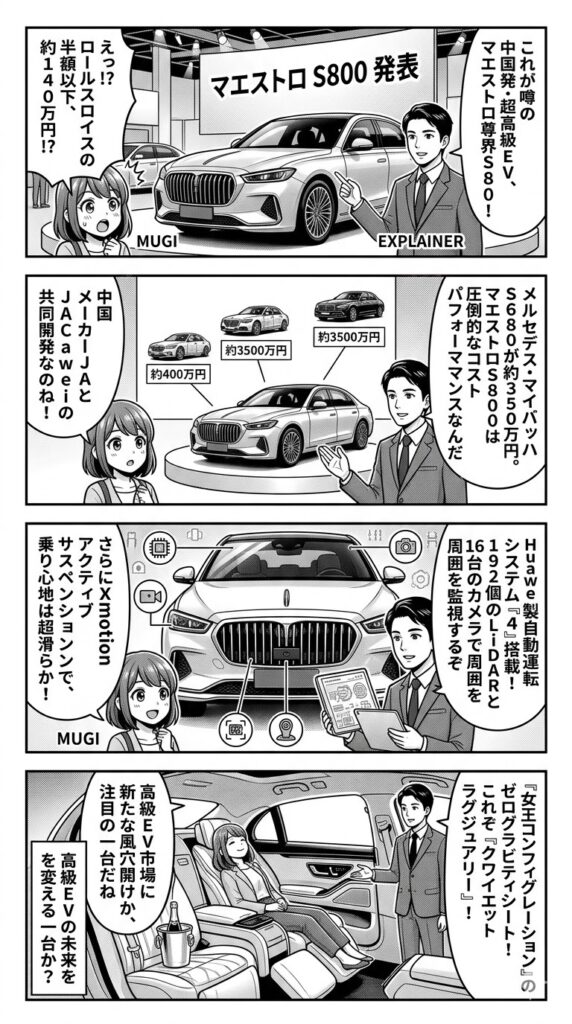 マエストロ尊界S800の魅力を解説｜高級EVに求められる本質とは