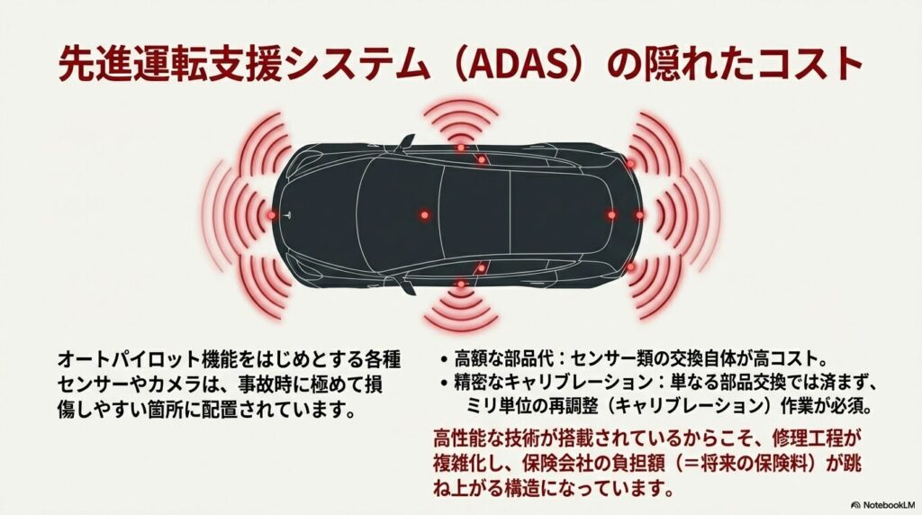 先進運転支援システムの影響
