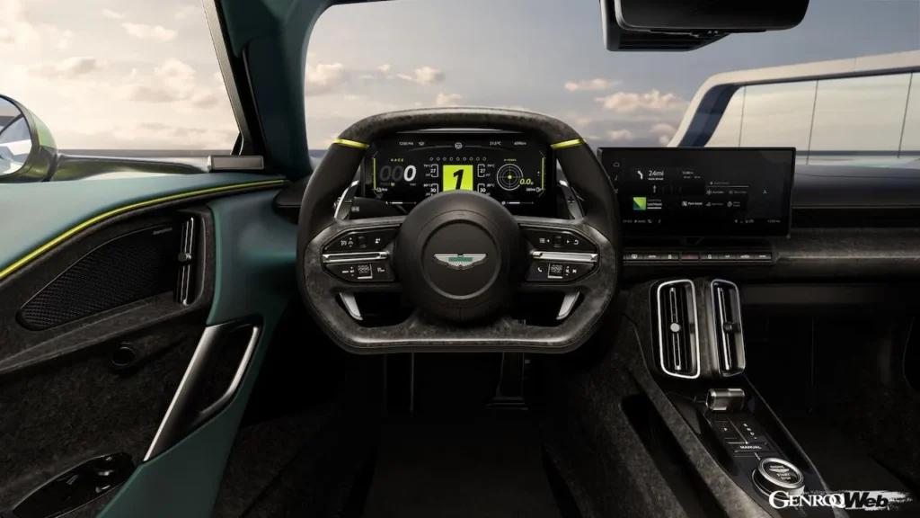 ドライバー中心のコックピット設計とインテリア