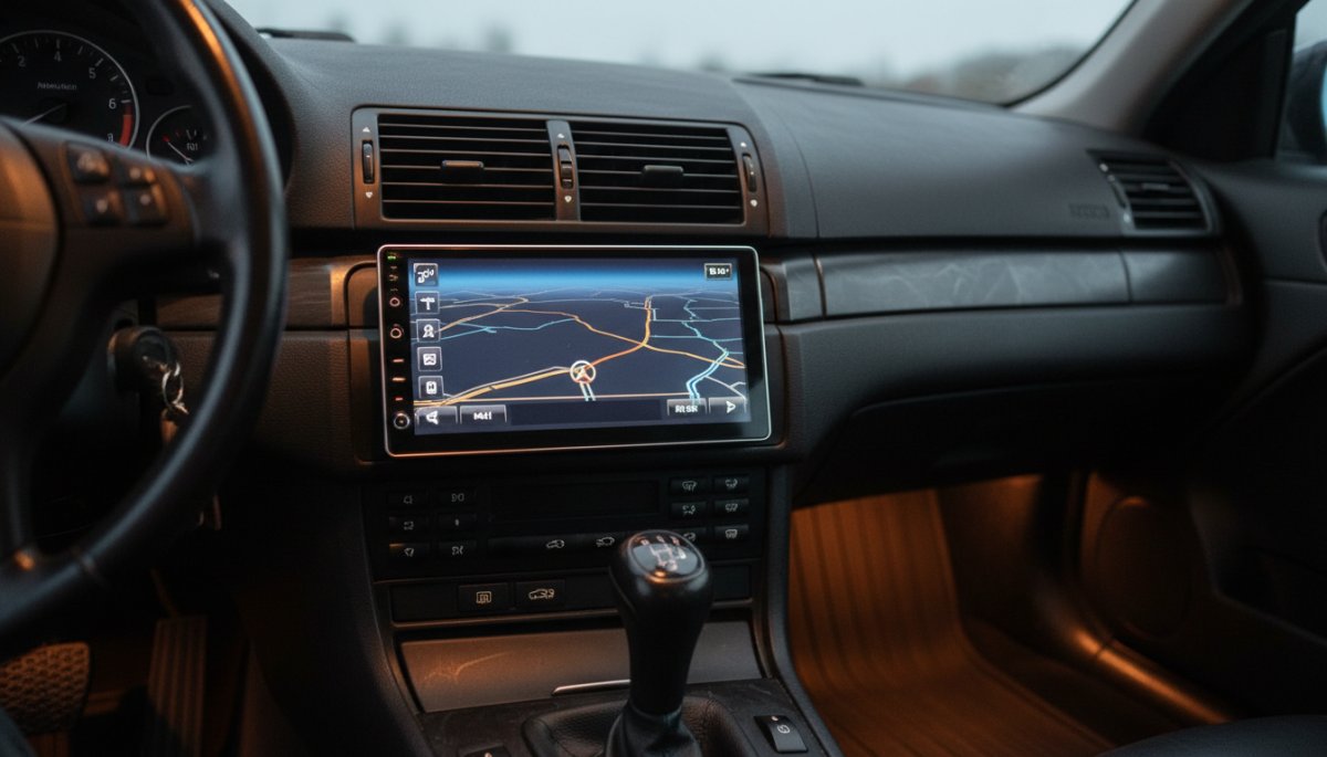 BMW E46 ナビ Bluetooth Androidヘッドユニット