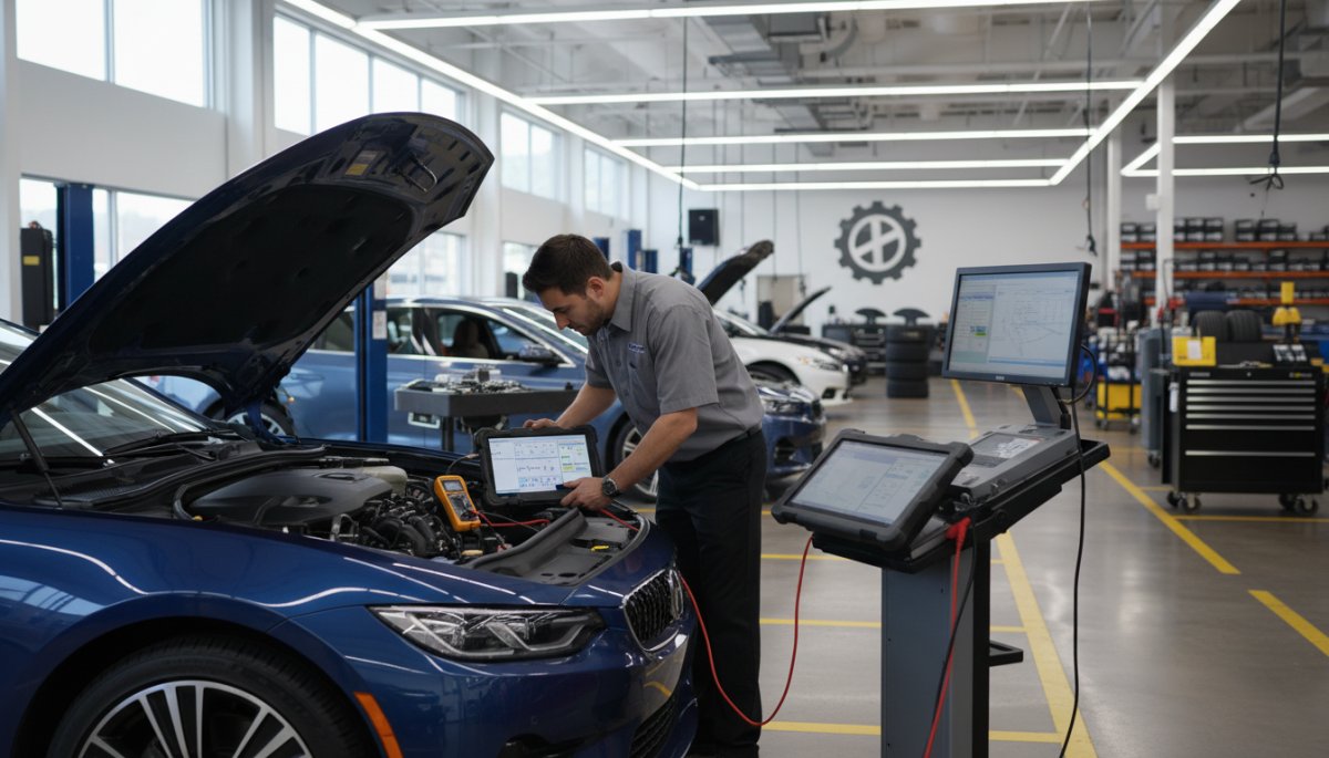 シトロエン ディーラー 診断機器 専門整備士 正規点検