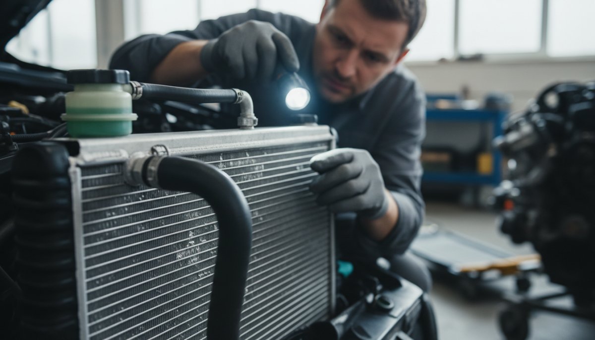 ラジエーターと冷却システムの点検