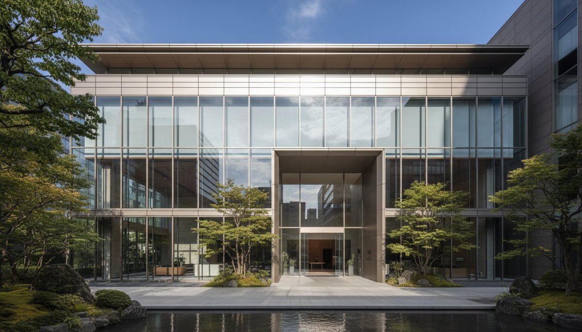 日本のレクサスディーラー外観