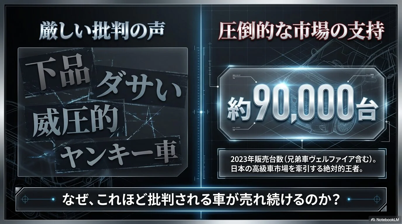 30系アルファードの「厳つい顔立ち」