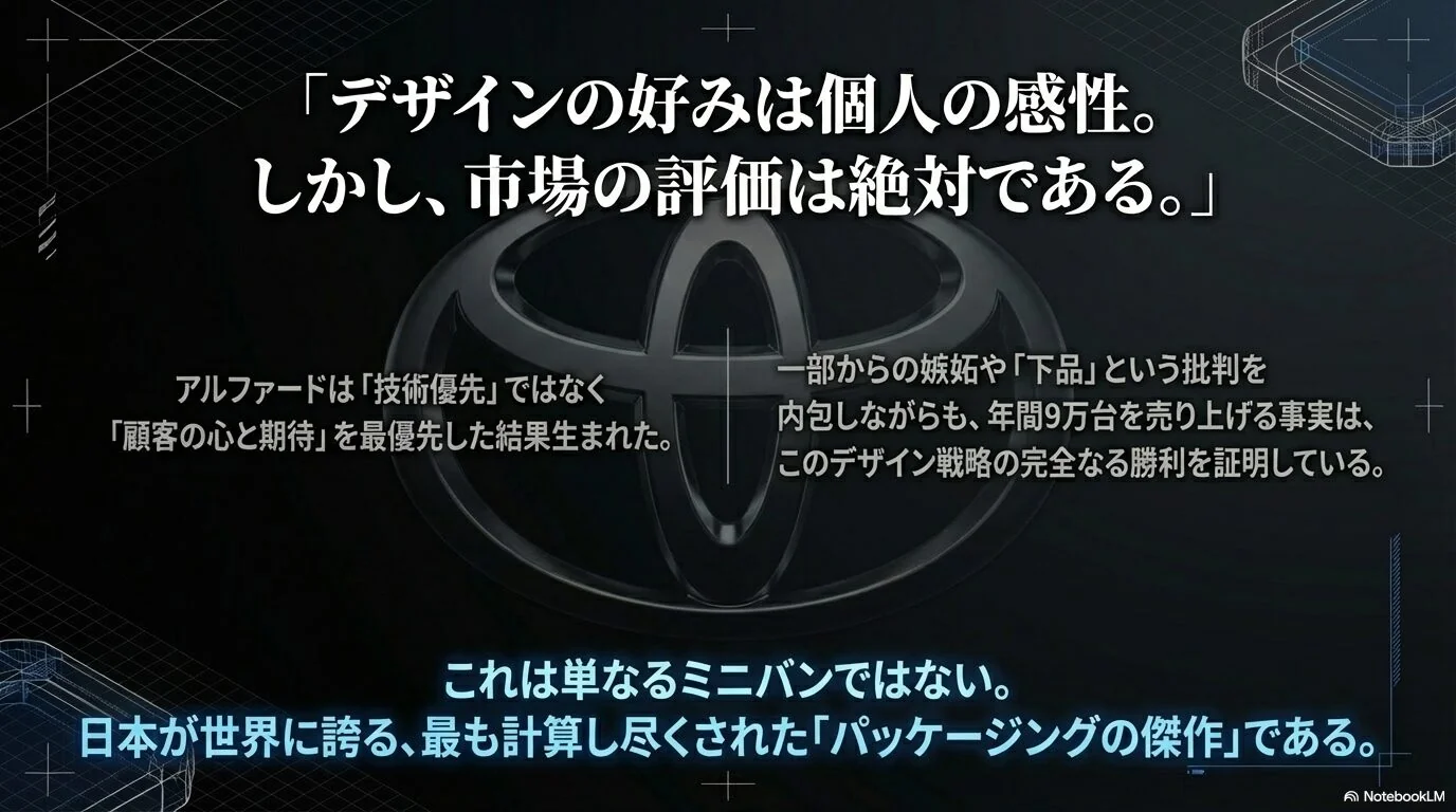 デザインの真実と市場の現実