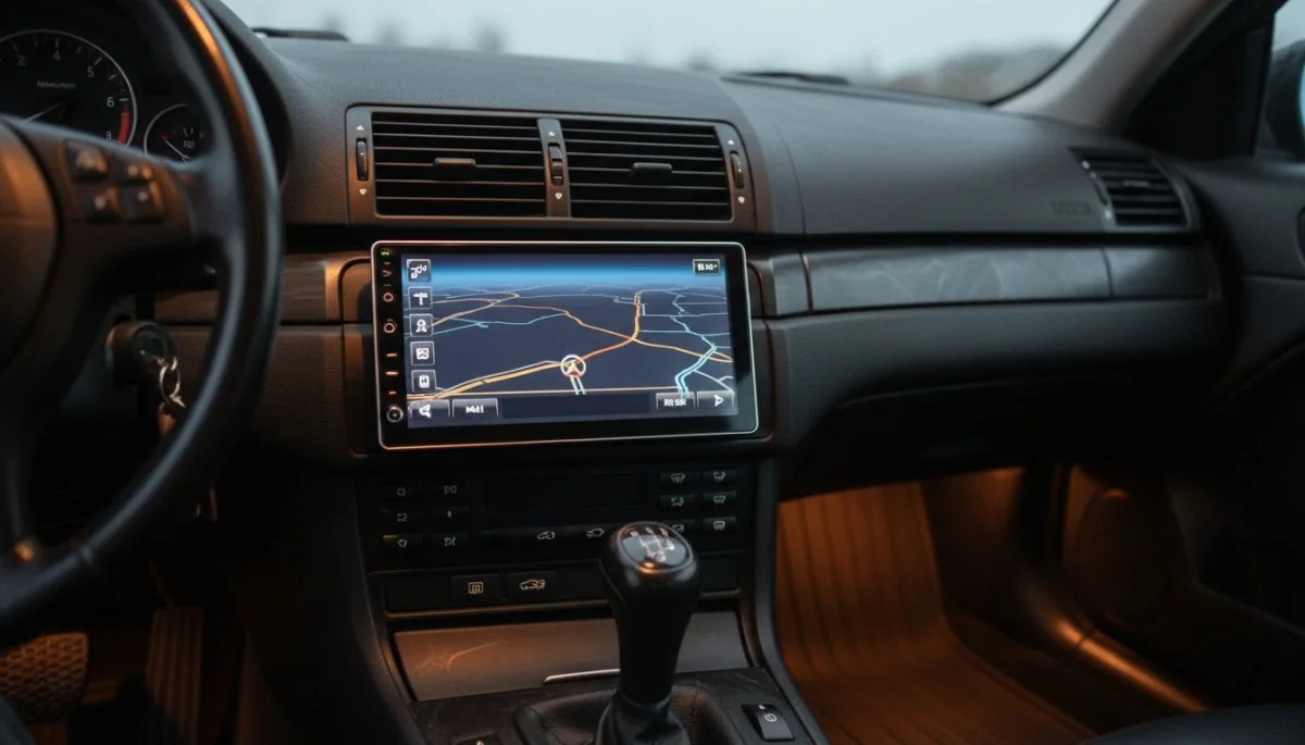 BMW E46 ナビ Bluetooth Androidヘッドユニット
