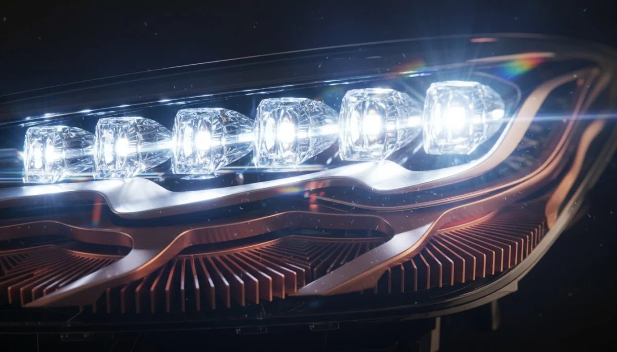 LED技術 自動車ヘッドライト 薄型化 先進技術