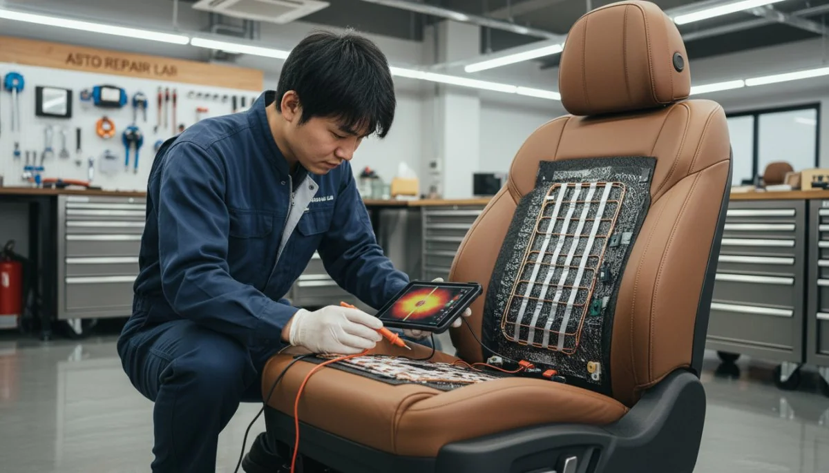 中古SUVのシートヒーター故障診断
