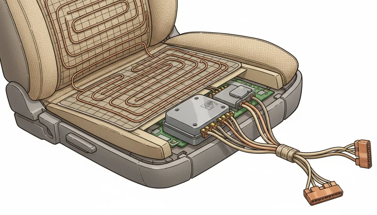 SUVシートヒーター修理費用の内訳