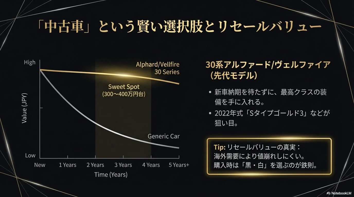 リセールバリューを考慮した選び方