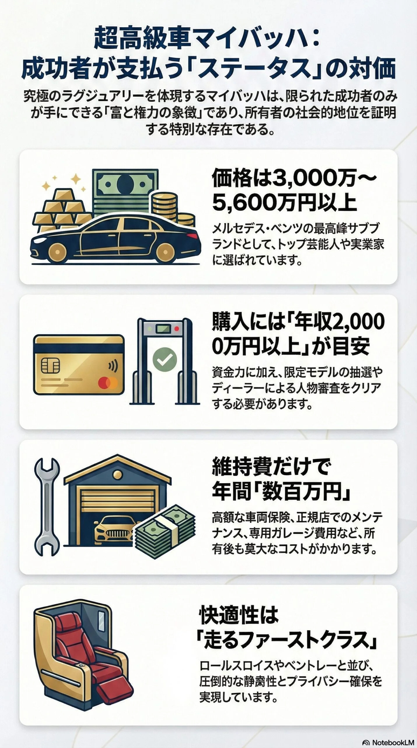 マイバッハとは？超高級車の頂点に立つブランドの真実