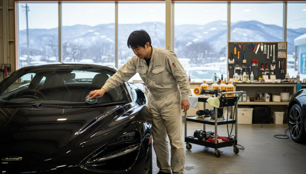 冬に車コーティングをするメリットとは？寒い季節の施工効果