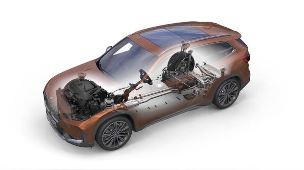 BMW X1 48Vマイルドハイブリッド 構造