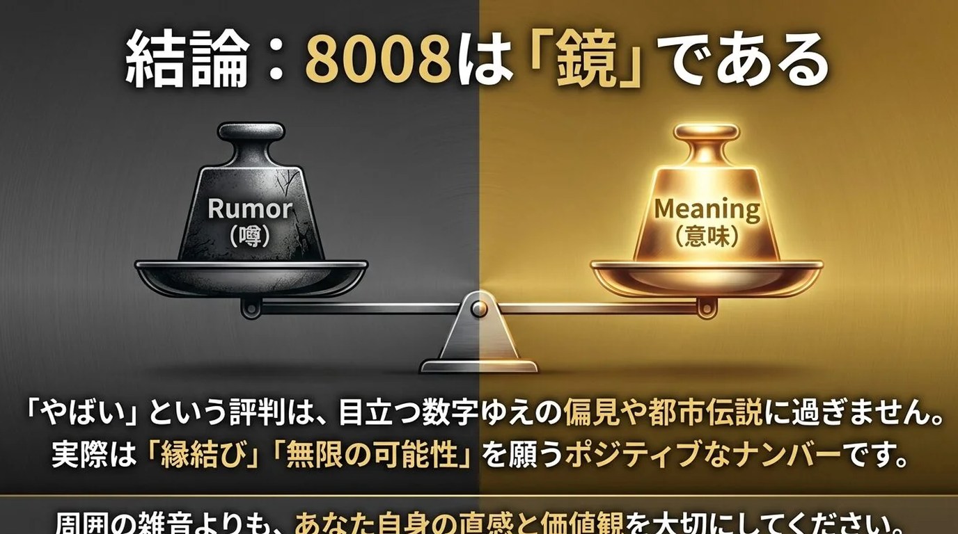 8008ナンバーに関する誤解と真相