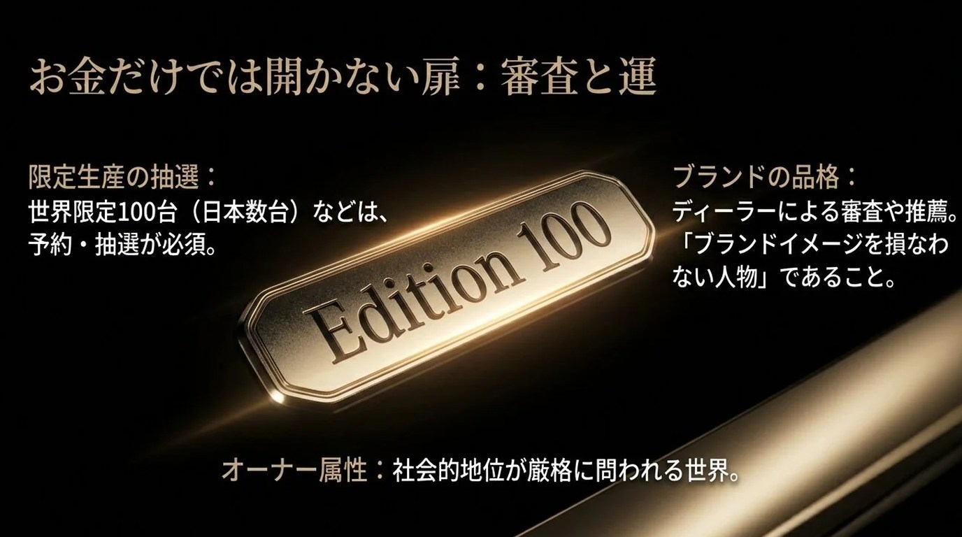 マイバッハ芸能人オーナーの実態!購入条件と年間維持費を公開|高級品の完全ガイド 7 限定生産と抽選制度