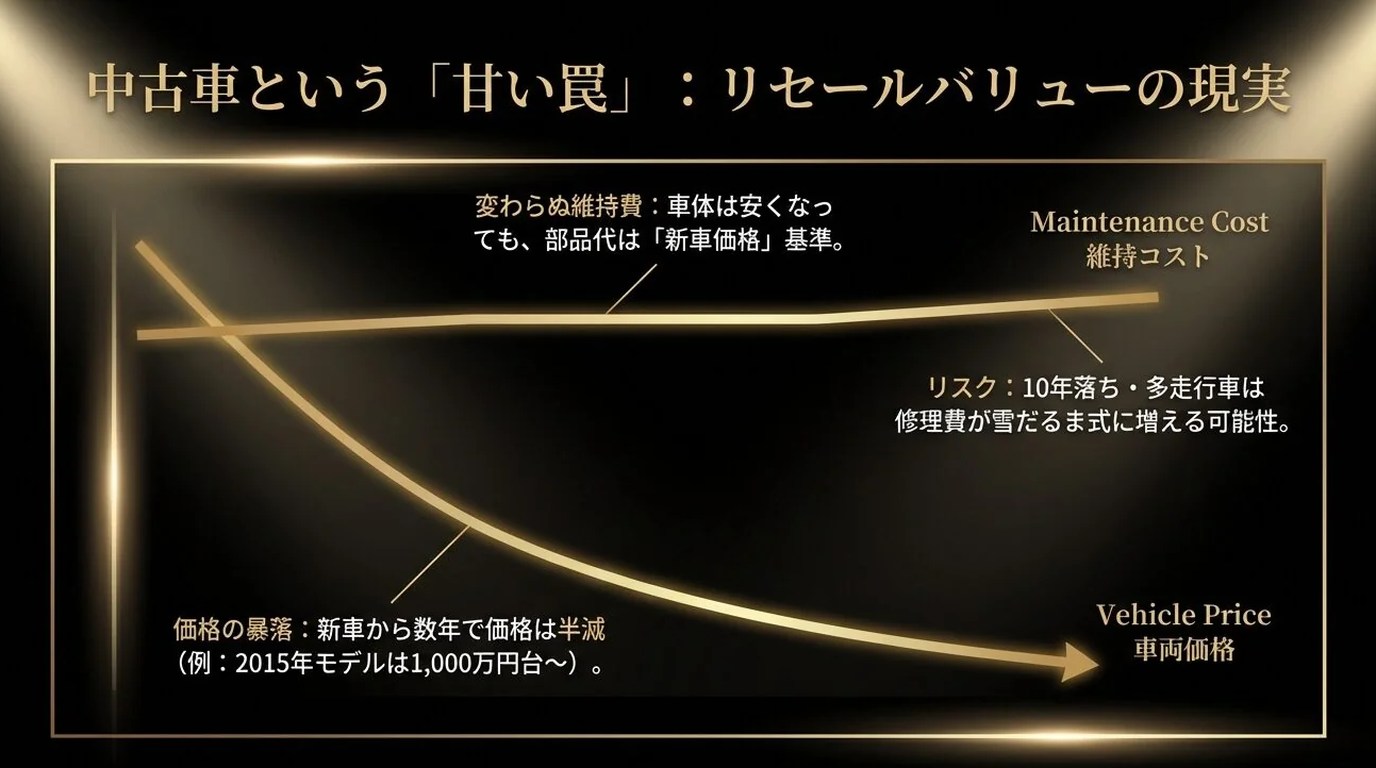 マイバッハ芸能人オーナーの実態!購入条件と年間維持費を公開|高級品の完全ガイド 13 マイバッハの中古車市場:リセールバリューと購入の選択肢