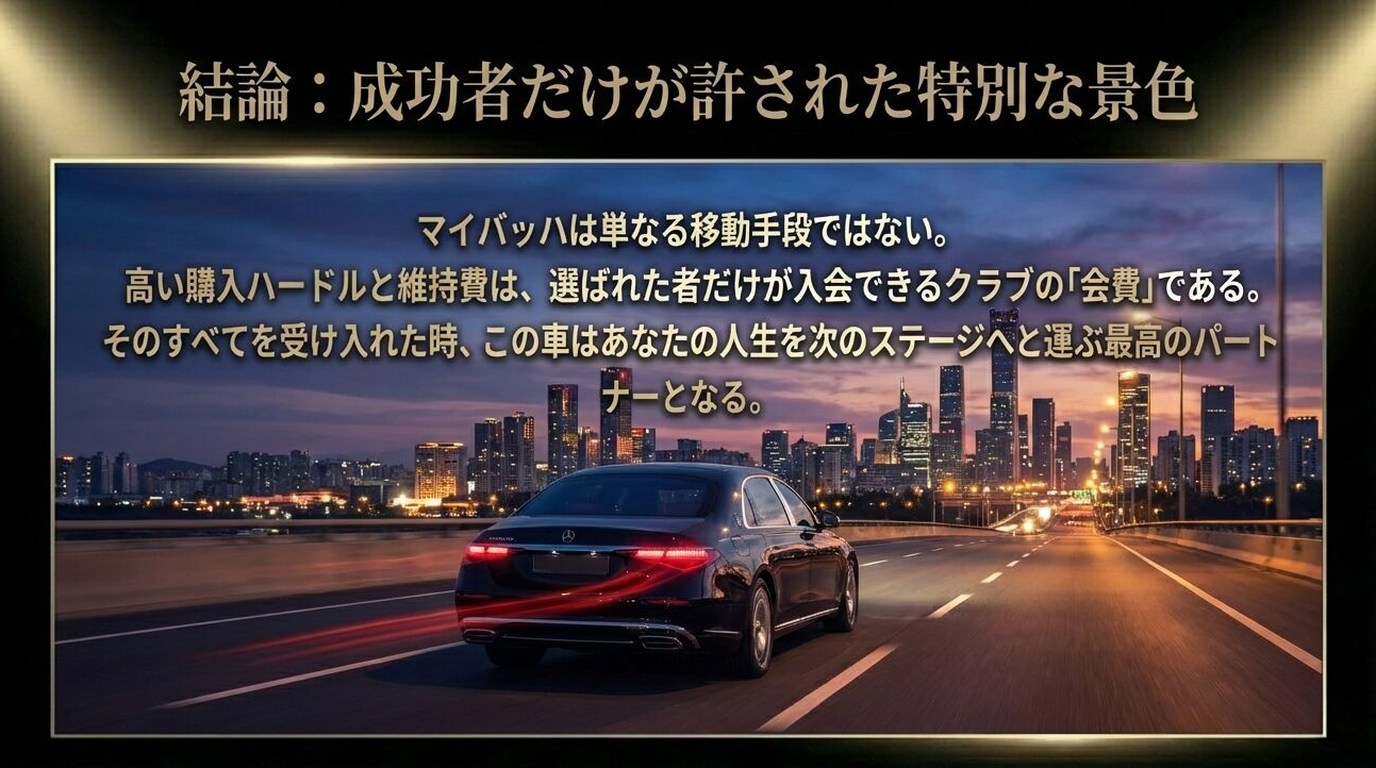 マイバッハ芸能人オーナーの実態!購入条件と年間維持費を公開|高級品の完全ガイド 22 マイバッハは成功者だけが手にできる特別な存在