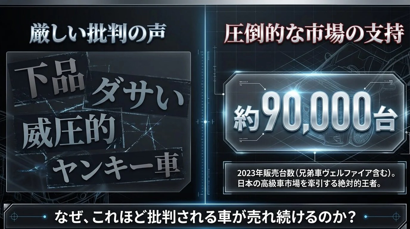アルファードが下品と言われる理由を徹底解説!デザインの真実とは|高級品の完全ガイド 4 30系アルファードの「厳つい顔立ち」