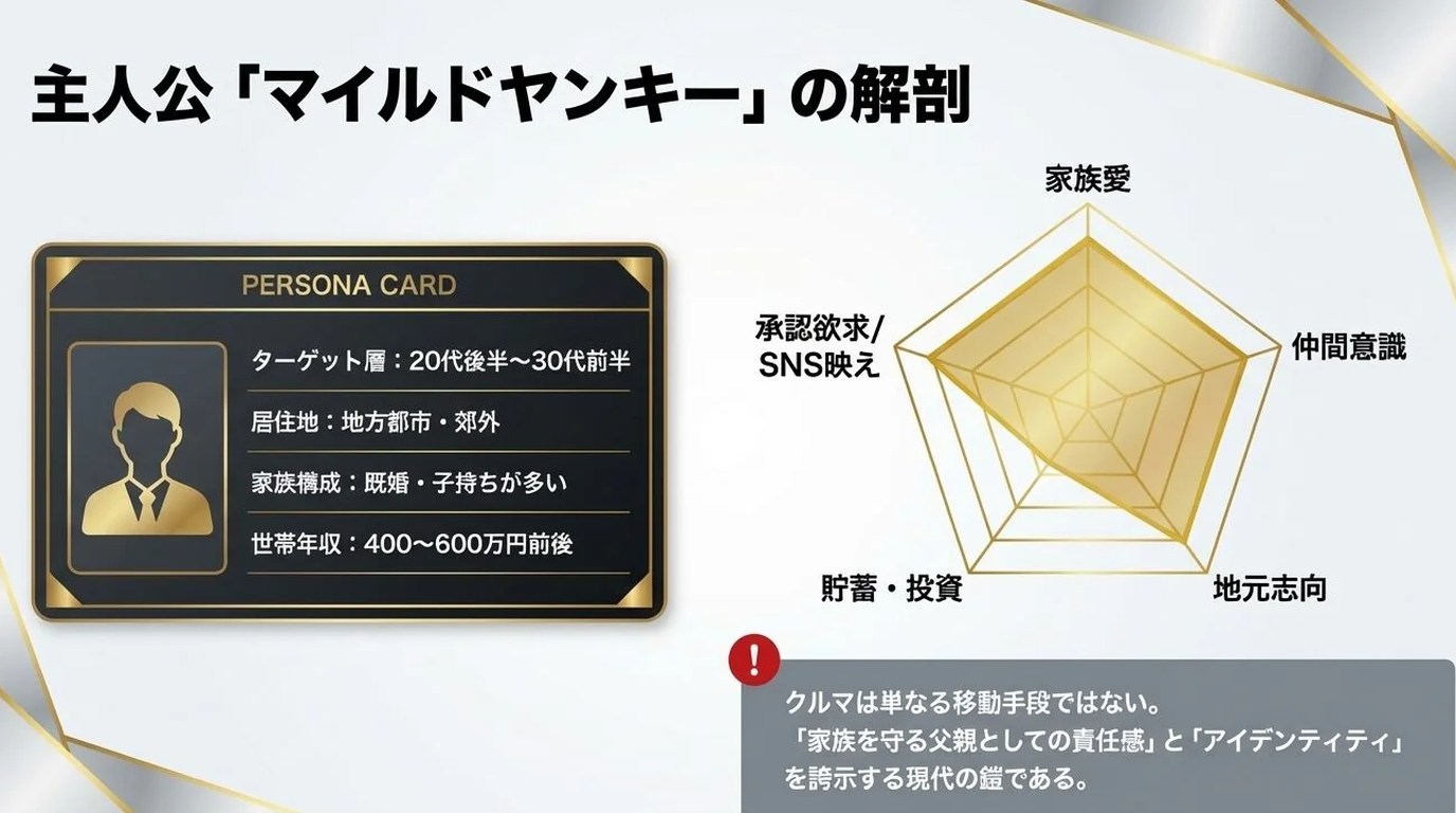 残クレアルファード「界隈」とはどんな人たち？マイルドヤンキーとは