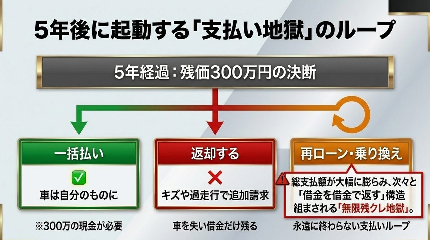 残クレアルファードは年収いくらで買える？月々の支払いシミュレーション　契約終了時の残価一括支払いという最大リスク