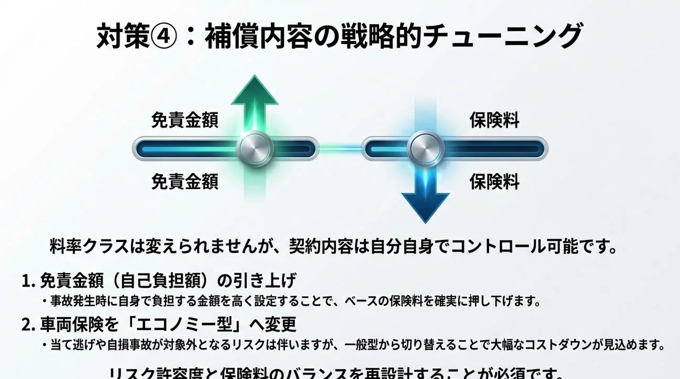 補償内容の見直し